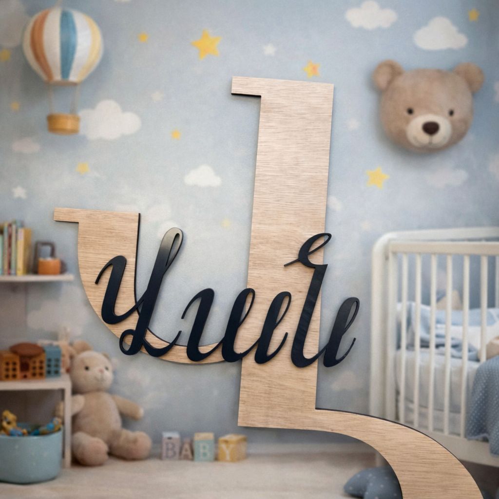 Houten naamletter met naam (Armeens)