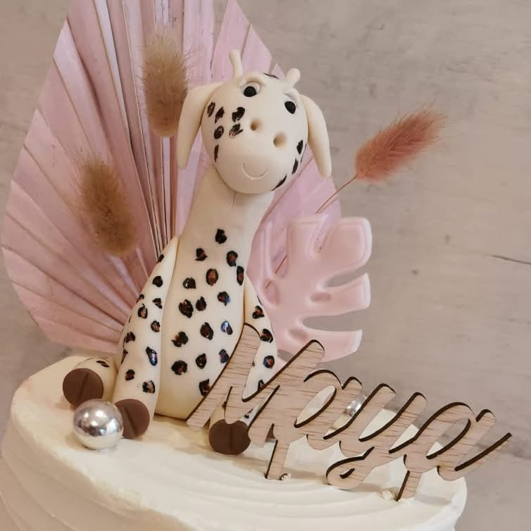 Gepersonaliseerde naam Caketopper