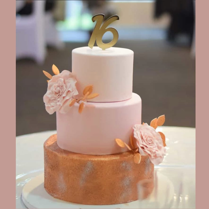 Caketopper cijfer