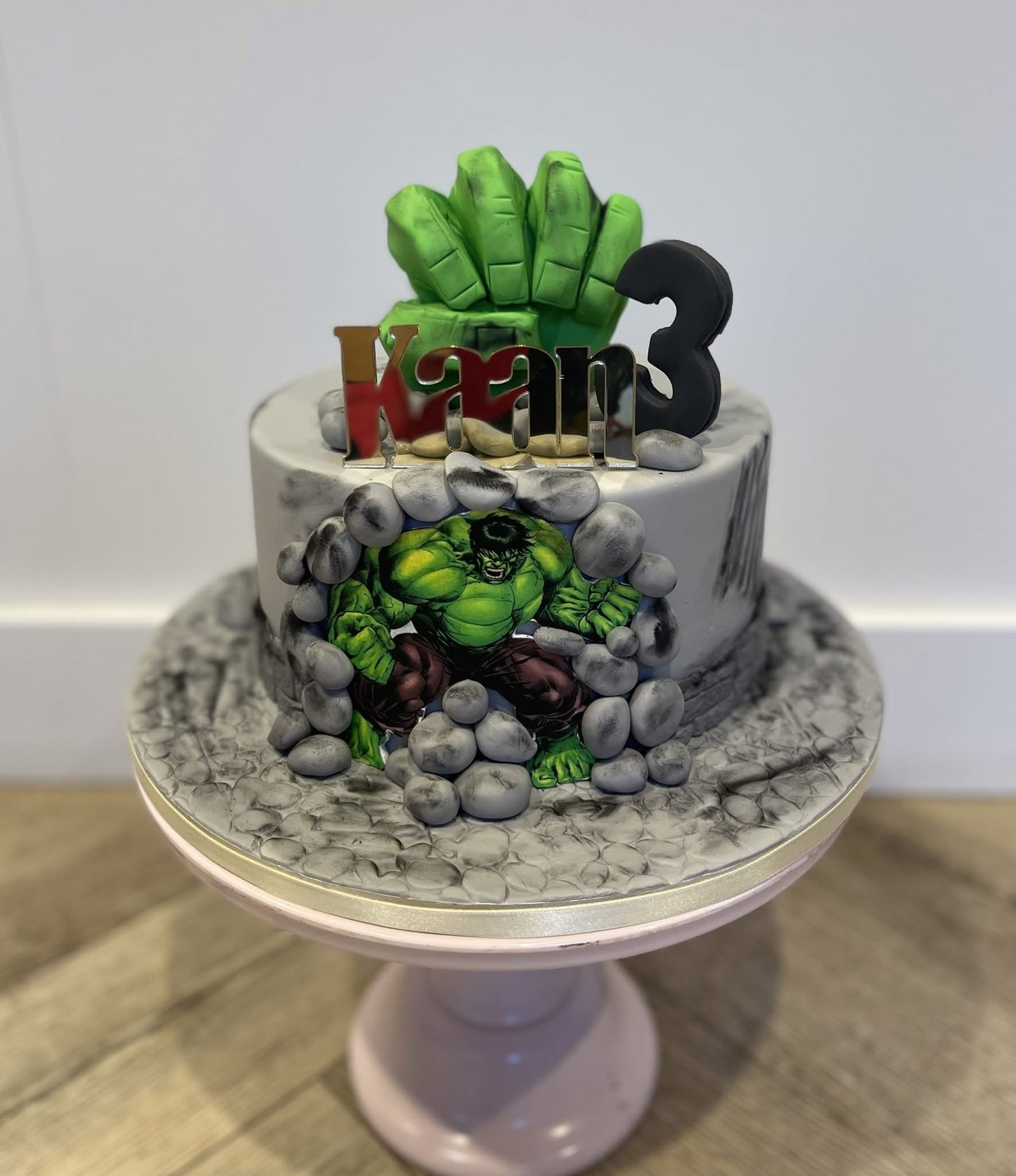Gepersonaliseerde naam Caketopper