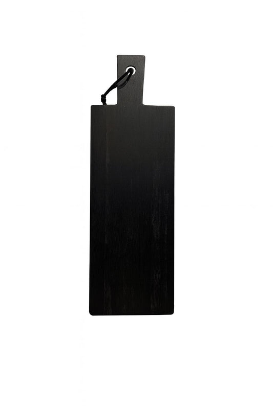 Borrelplank zwart