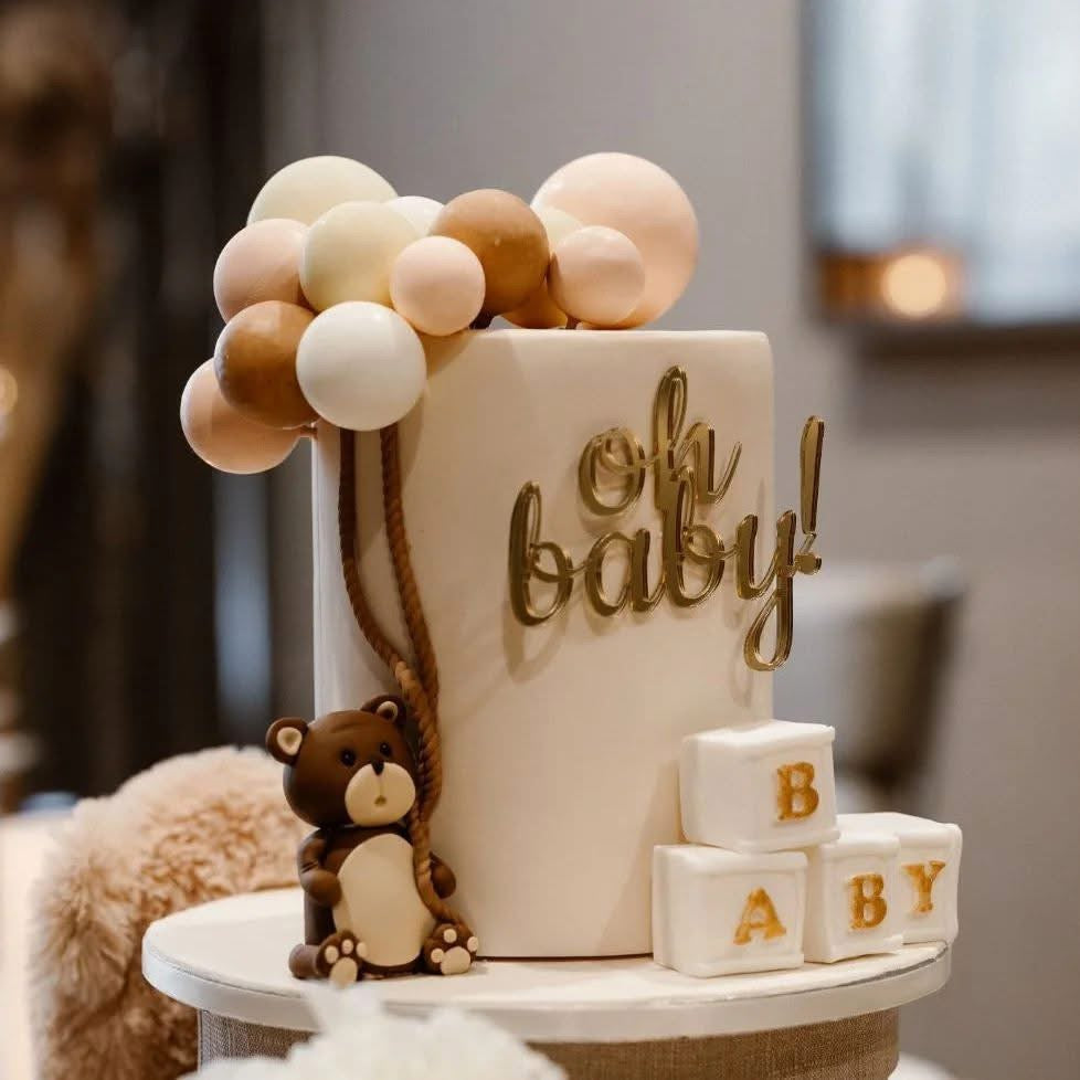 Oh Baby caketopper