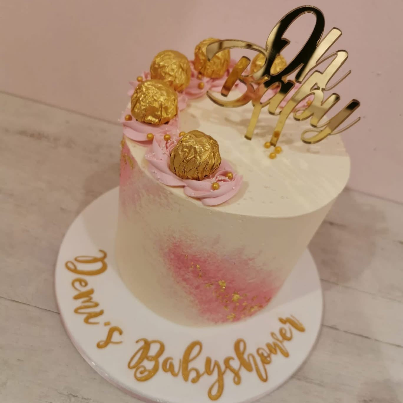 Oh Baby caketopper